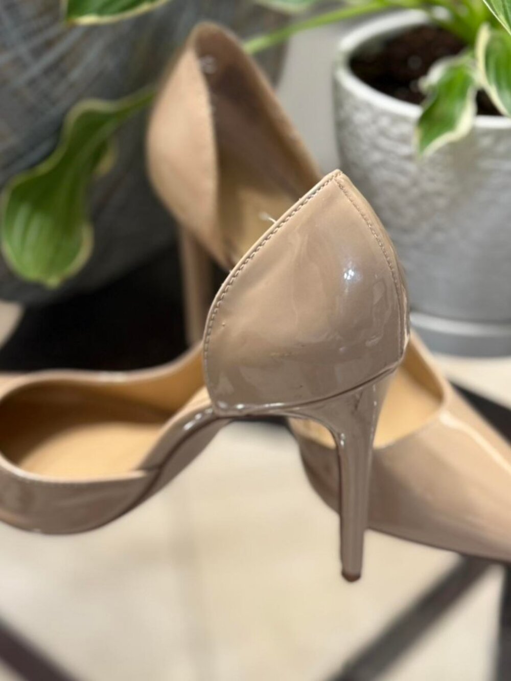 Women's Tan and Cream Courts